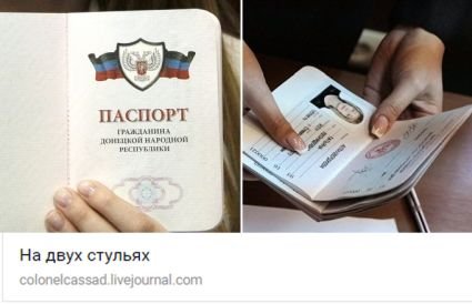 Colonel Cassad: На двух стульях