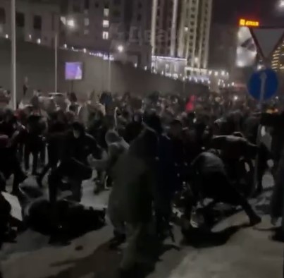 Совершенно адское видео из Казахстана