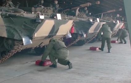 150-я мотострелковая Идрицко-Берлинская ордена Кутузова дивизия (Новочеркасск, Ростовская область) выдвинулась на учения