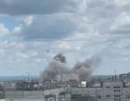 Боевой листок: Предварительно есть погибшие в результате обстрела Луганска ракетами ATACMS 7 июня 2024 года