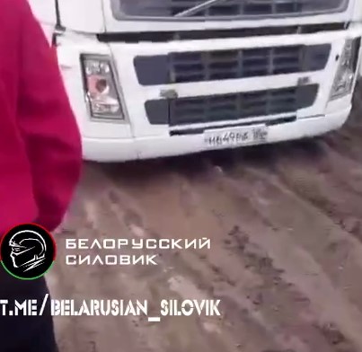 Белорусский силовик: Водитель фуры был убит до запуска дронов